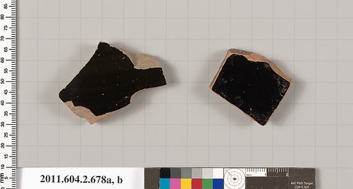 Terracotta fragments of column-kraters (bowls for mixing wine and water)