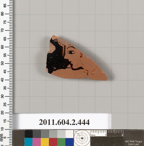 Terracotta fragment of a column-krater (bowl for mixing wine and water)