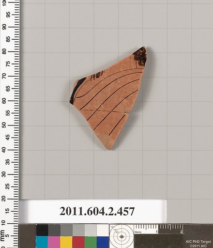 Terracotta fragment of a column-krater (bowl for mixing wine and water)