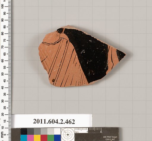 Terracotta fragment of a column-krater (bowl for mixing wine and water)