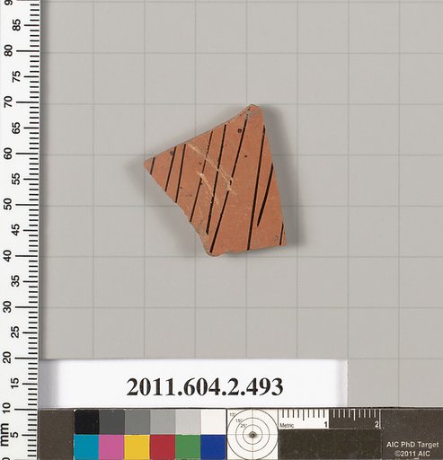 Terracotta fragment of a column-krater (bowl for mixing wine and water)