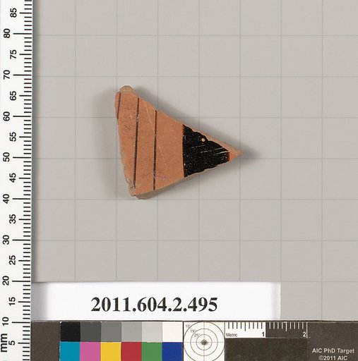Terracotta fragment of a column-krater (bowl for mixing wine and water)
