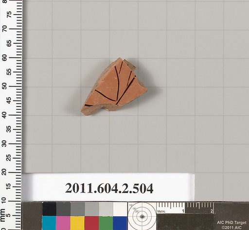 Terracotta fragment of a column-krater (bowl for mixing wine and water)