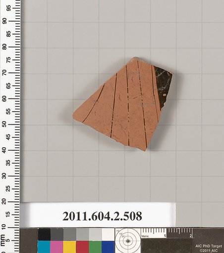 Terracotta fragment of a column-krater (bowl for mixing wine and water)