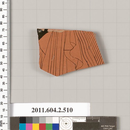 Terracotta fragment of a column-krater (bowl for mixing wine and water)