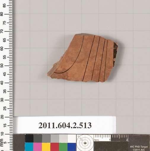 Terracotta fragment of a column-krater (bowl for mixing wine and water)