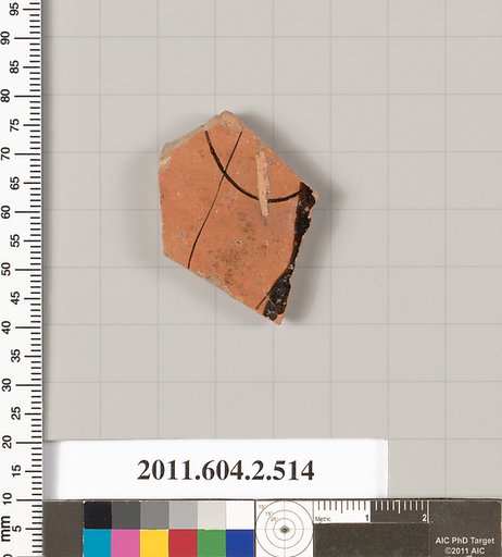 Terracotta fragment of a column-krater (bowl for mixing wine and water)