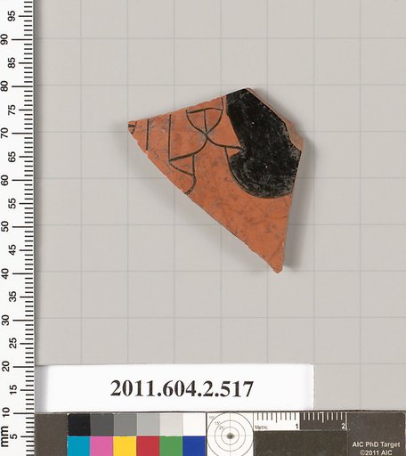 Terracotta fragment of a column-krater (bowl for mixing wine and water)