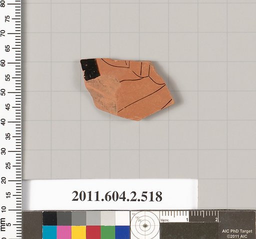 Terracotta fragment of a column-krater (bowl for mixing wine and water)