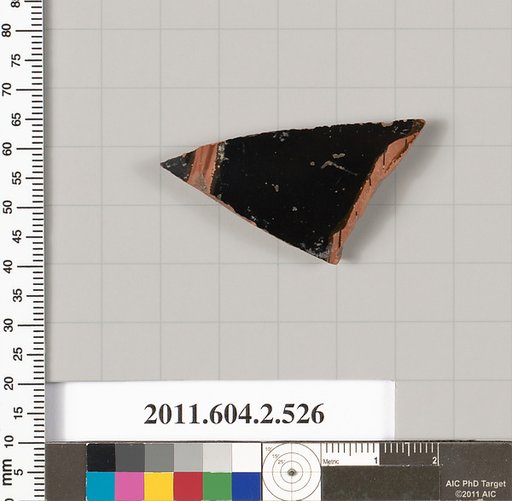 Terracotta fragment of a column-krater (bowl for mixing wine and water)
