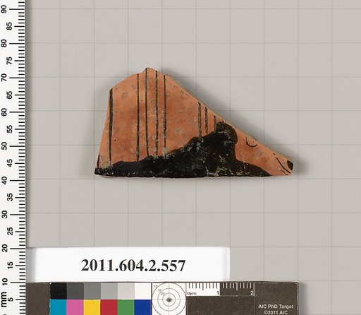 Terracotta fragment of a column-krater (bowl for mixing wine and water)