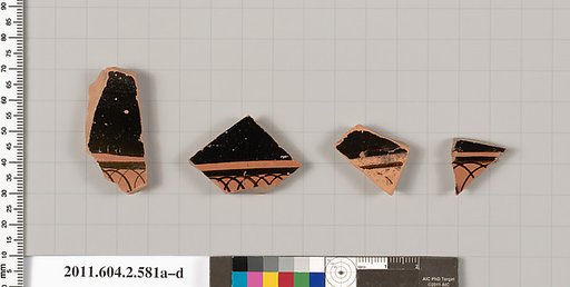 Terracotta fragments of column-kraters (bowls for mixing wine and water)