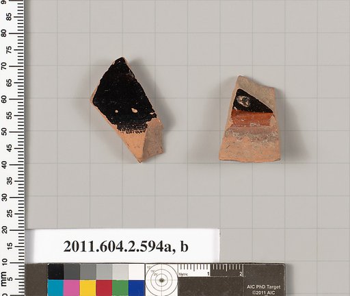 Terracotta fragments of column-kraters (bowls for mixing wine and water)