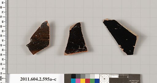 Terracotta fragments of column-kraters (bowls for mixing wine and water)