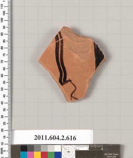 Terracotta fragment of a column-krater (bowl for mixing wine and water)