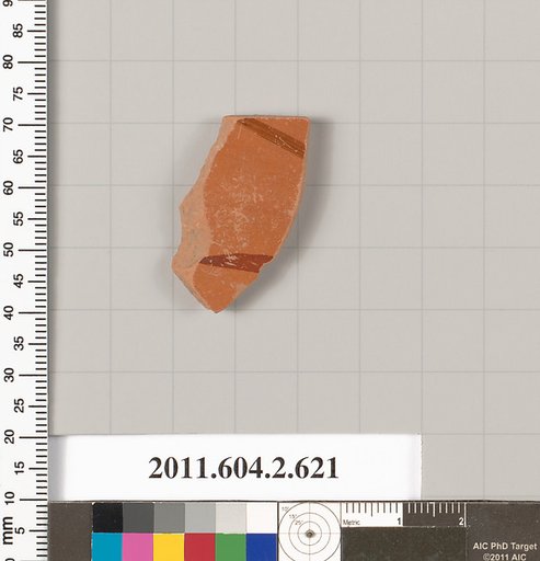 Terracotta fragment of a column-krater (bowl for mixing wine and water)