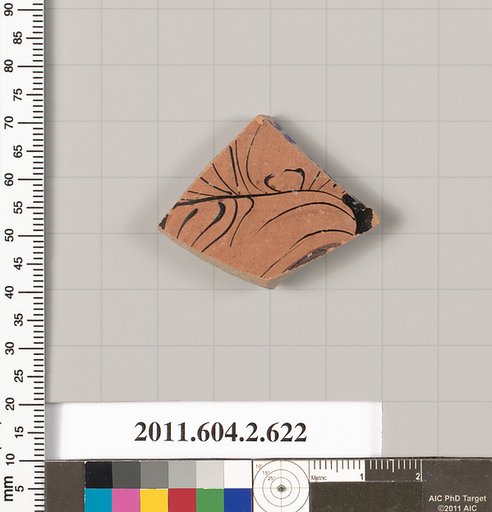 Terracotta fragment of a column-krater (bowl for mixing wine and water)