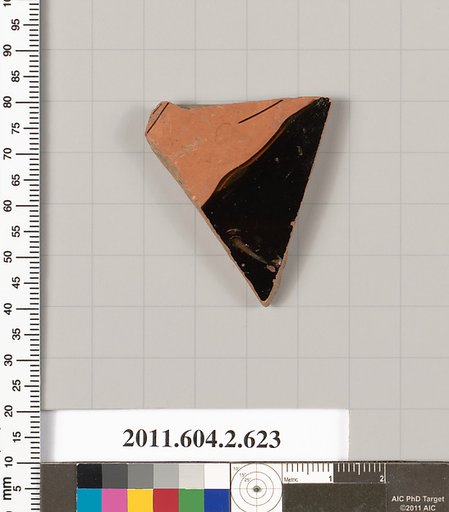Terracotta fragment of a column-krater (bowl for mixing wine and water)
