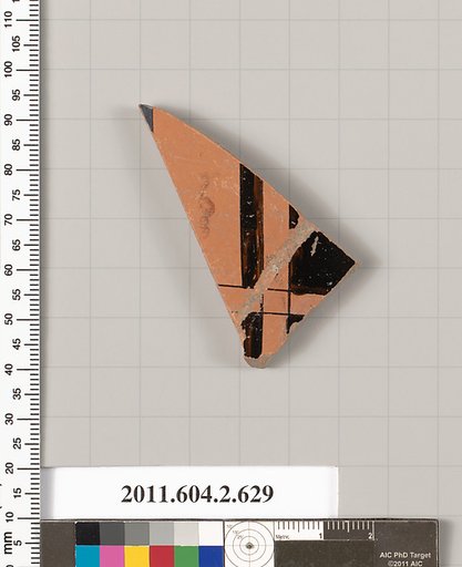 Terracotta fragment of a column-krater (bowl for mixing wine and water)