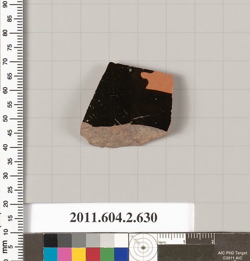 Terracotta fragment of a column-krater (bowl for mixing wine and water)