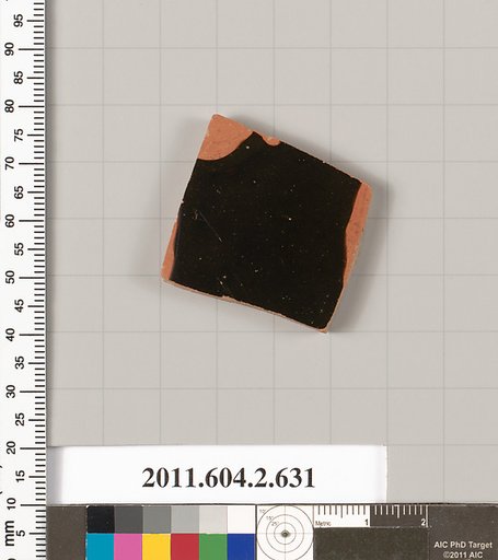 Terracotta fragment of a column-krater (bowl for mixing wine and water)