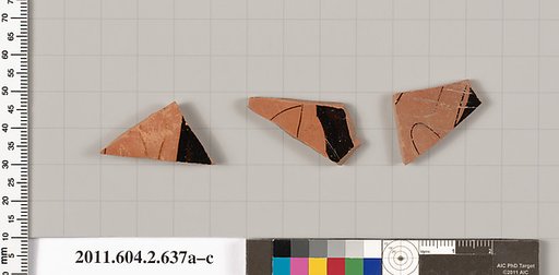 Terracotta fragments of column-kraters (bowls for mixing wine and water)