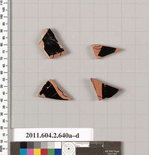 Terracotta fragments of column-kraters (bowls for mixing wine and water)