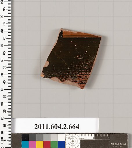 Terracotta fragment of a column-krater (bowl for mixing wine and water)