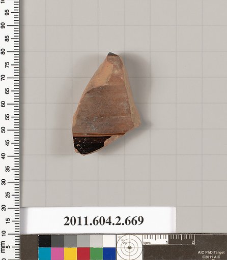 Terracotta fragment of a column-krater (bowl for mixing wine and water)