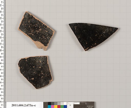 Terracotta fragments of column-kraters (bowls for mixing wine and water)