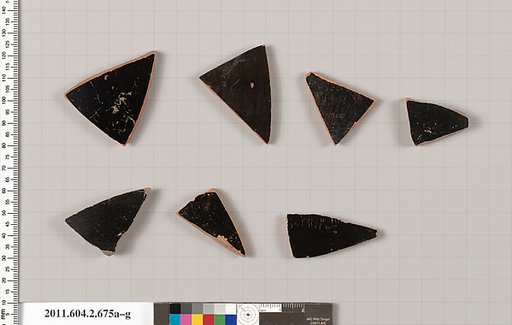 Terracotta fragments of column-kraters (bowls for mixing wine and water)