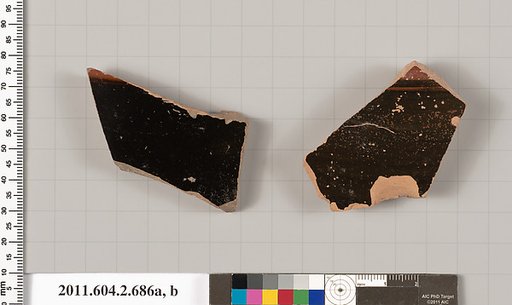 Terracotta fragments of column-kraters (bowls for mixing wine and water)