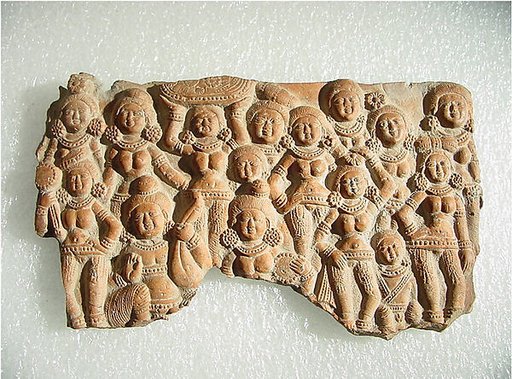 Fragmentary Plaque with a Crowd of Onlookers