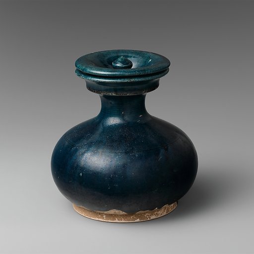 Covered jar