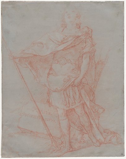 Louis XV as a Roman Emperor