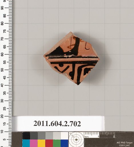 Terracotta fragment of a calyx-krater (bowl for mixing wine and water)