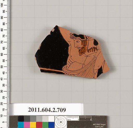 Terracotta fragment of a calyx-krater (bowl for mixing wine and water)