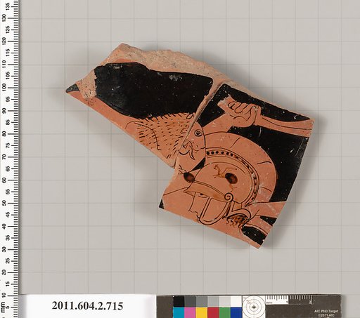 Terracotta fragment of a calyx-krater (bowl for mixing wine and water)