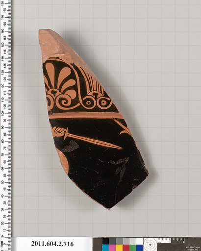 Terracotta fragment of a calyx-krater (bowl for mixing wine and water)
