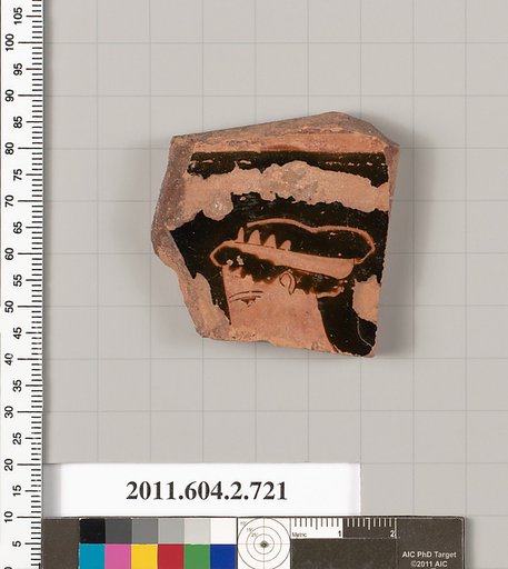 Terracotta fragment of a calyx-krater (bowl for mixing wine and water)