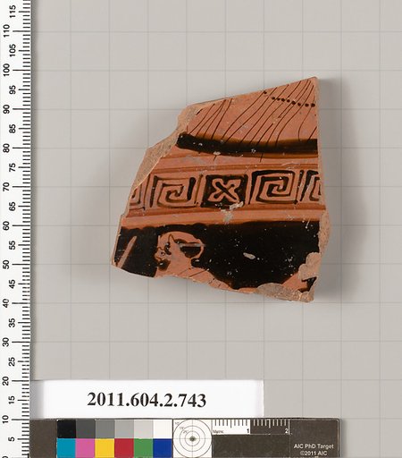 Terracotta fragment of a calyx-krater (bowl for mixing wine and water)