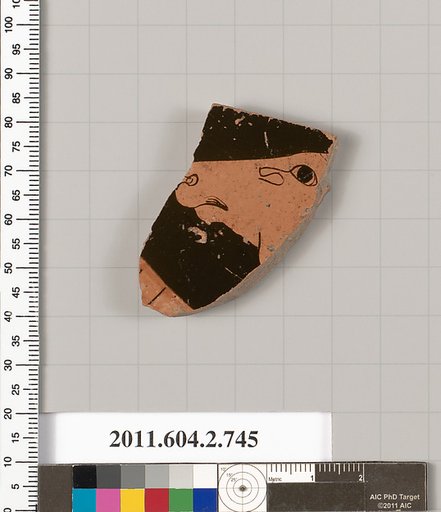 Terracotta fragment of a calyx-krater (bowl for mixing wine and water)