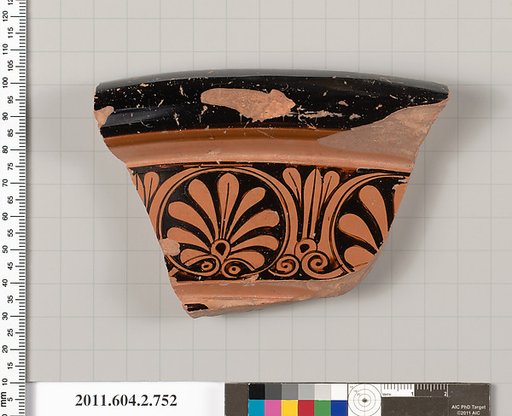 Terracotta fragment of a calyx-krater (bowl for mixing wine and water)