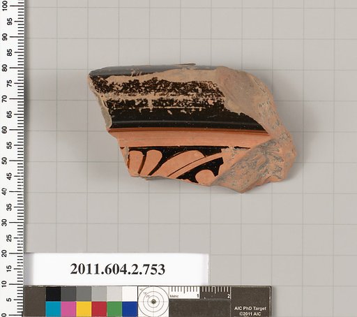 Terracotta fragment of a calyx-krater (bowl for mixing wine and water)