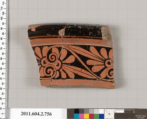 Terracotta fragment of a calyx-krater (bowl for mixing wine and water)