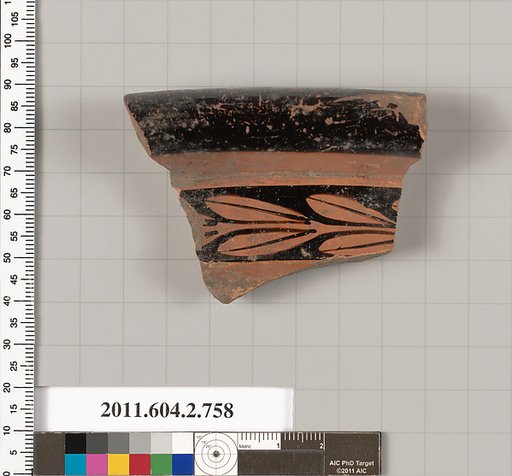 Terracotta fragment of a calyx-krater (bowl for mixing wine and water)