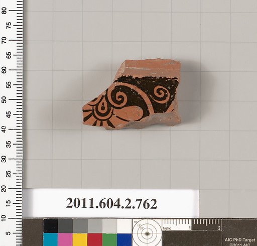 Terracotta fragment of a calyx-krater (bowl for mixing wine and water)