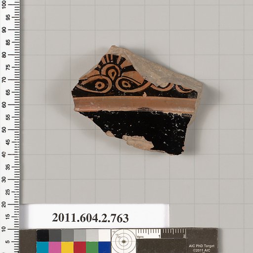 Terracotta fragment of a calyx-krater (bowl for mixing wine and water)