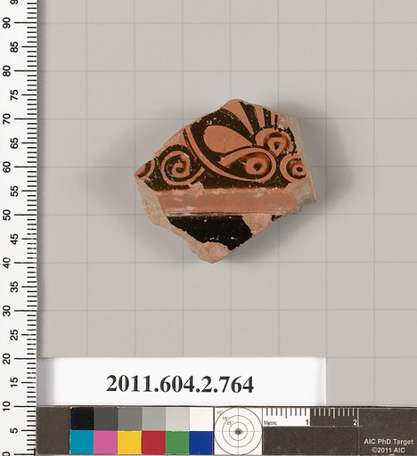 Terracotta fragment of a calyx-krater (bowl for mixing wine and water)