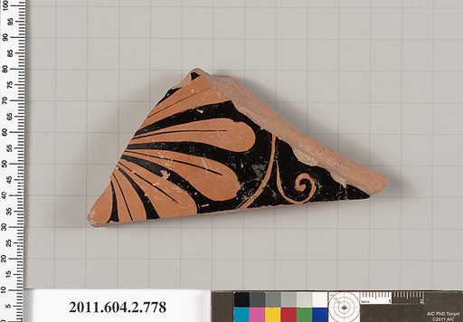 Terracotta fragment of a calyx-krater (bowl for mixing wine and water)